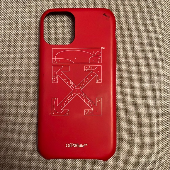 Off-white iphone case for iphone 11